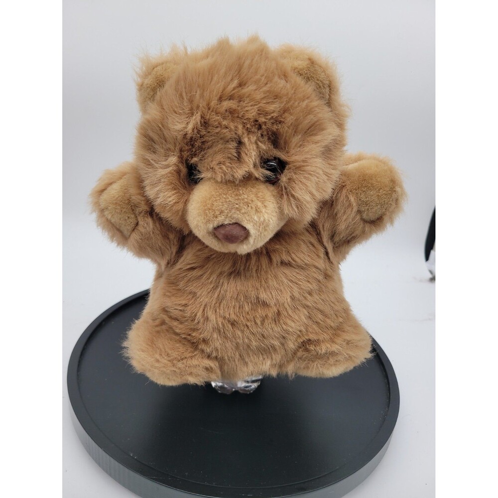 Rare 1990 Vintage Anna Club Plush Teddy Bear Hand Puppet 9"